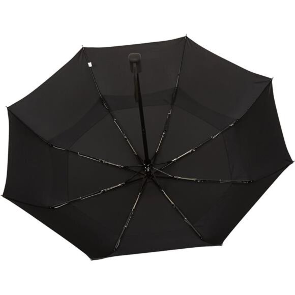 Basics Round Travel Umbrella for Rain, Wind-proof Compact Umbrella - Picture 6 of 8